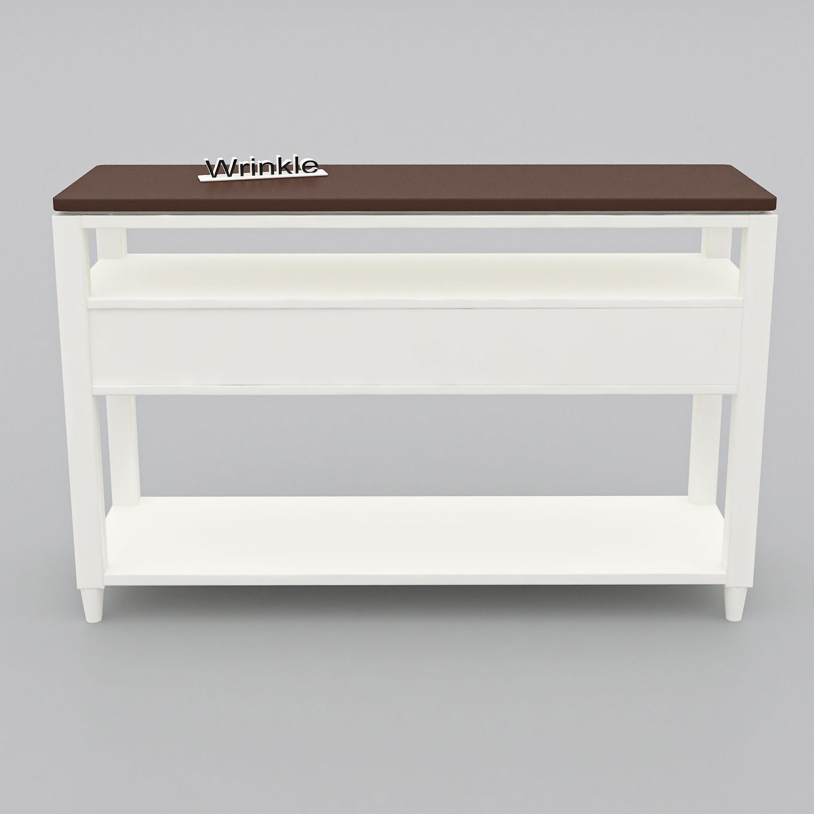 Latest White Solid Sheesham Wood Console Table (Walnut) - Furnishiaa -  - 