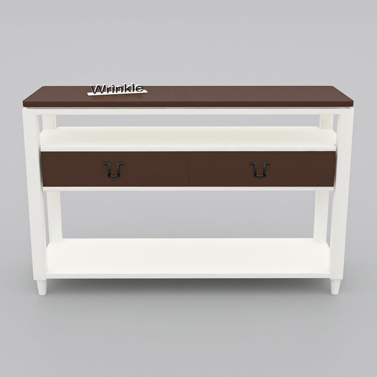 Latest White Solid Sheesham Wood Console Table (Walnut) - Furnishiaa -  - 
