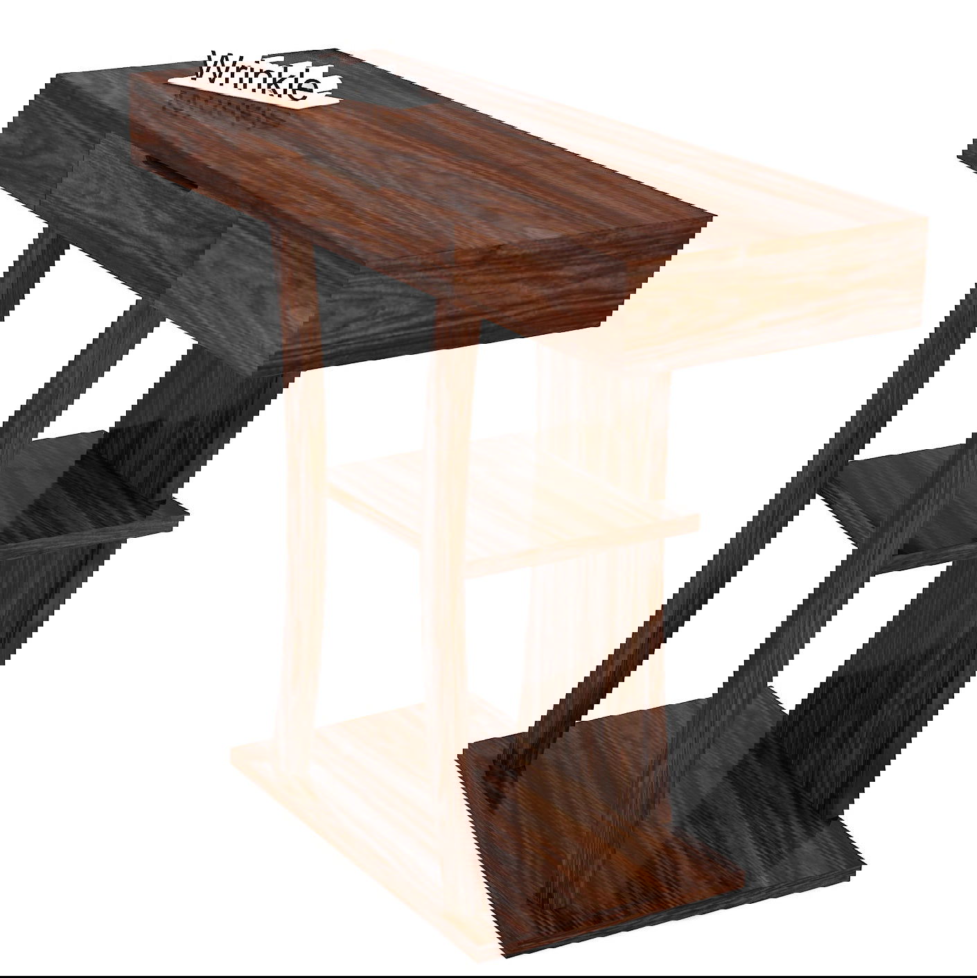 Luxurious Console Table In Solid Sheesham With Walnut finish - Furnishiaa -  - 