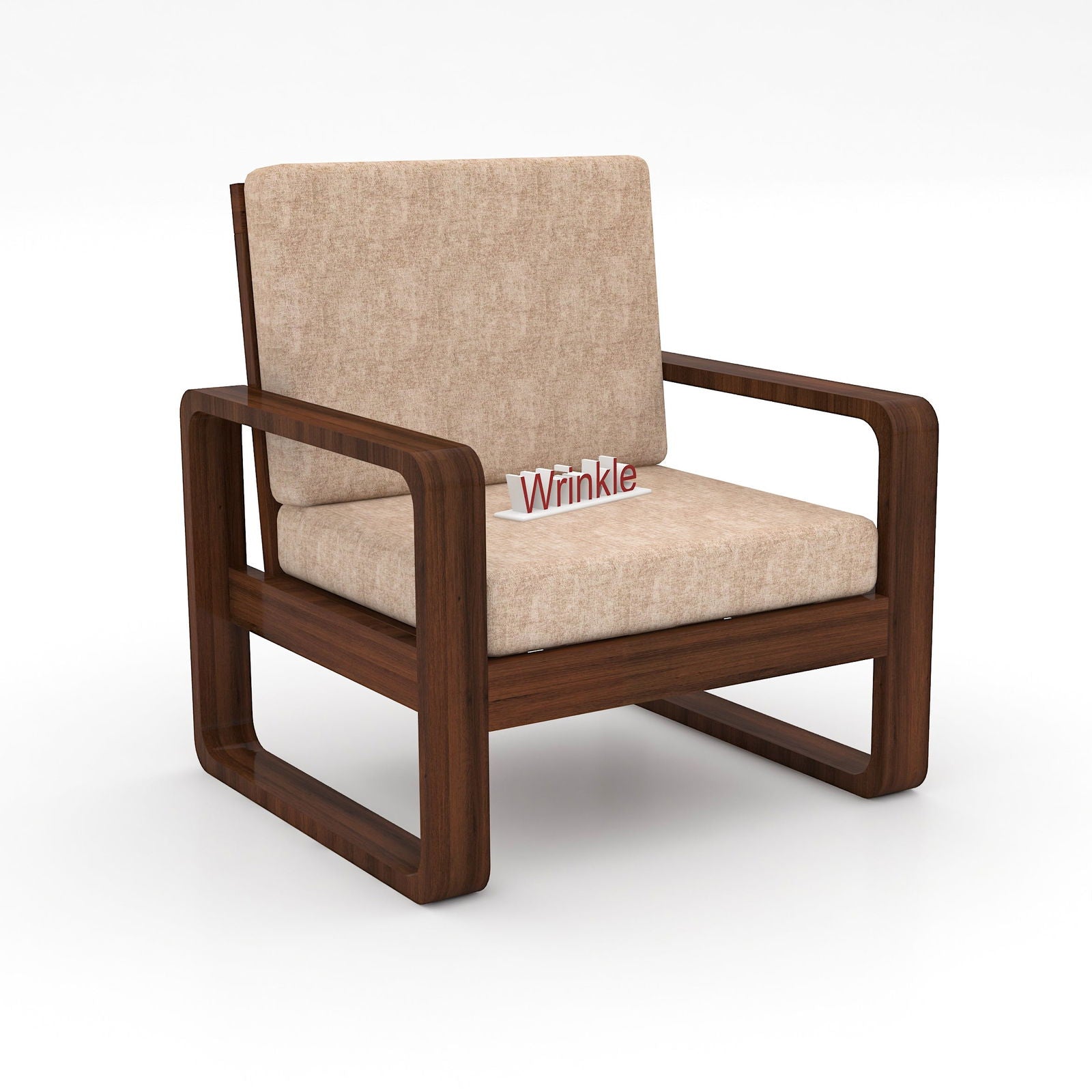 Luxurious Solid Sheesham Wood 5 Seater Sofa Set, ALong with Center Table, Walnut - Furnishiaa -  - 