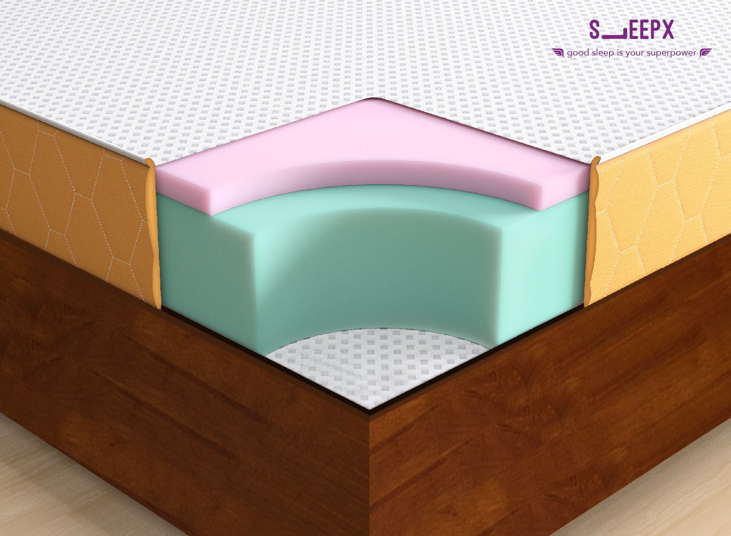 Medium Soft And Hard Dual Comfort Mattress - Furnishiaa -  - 