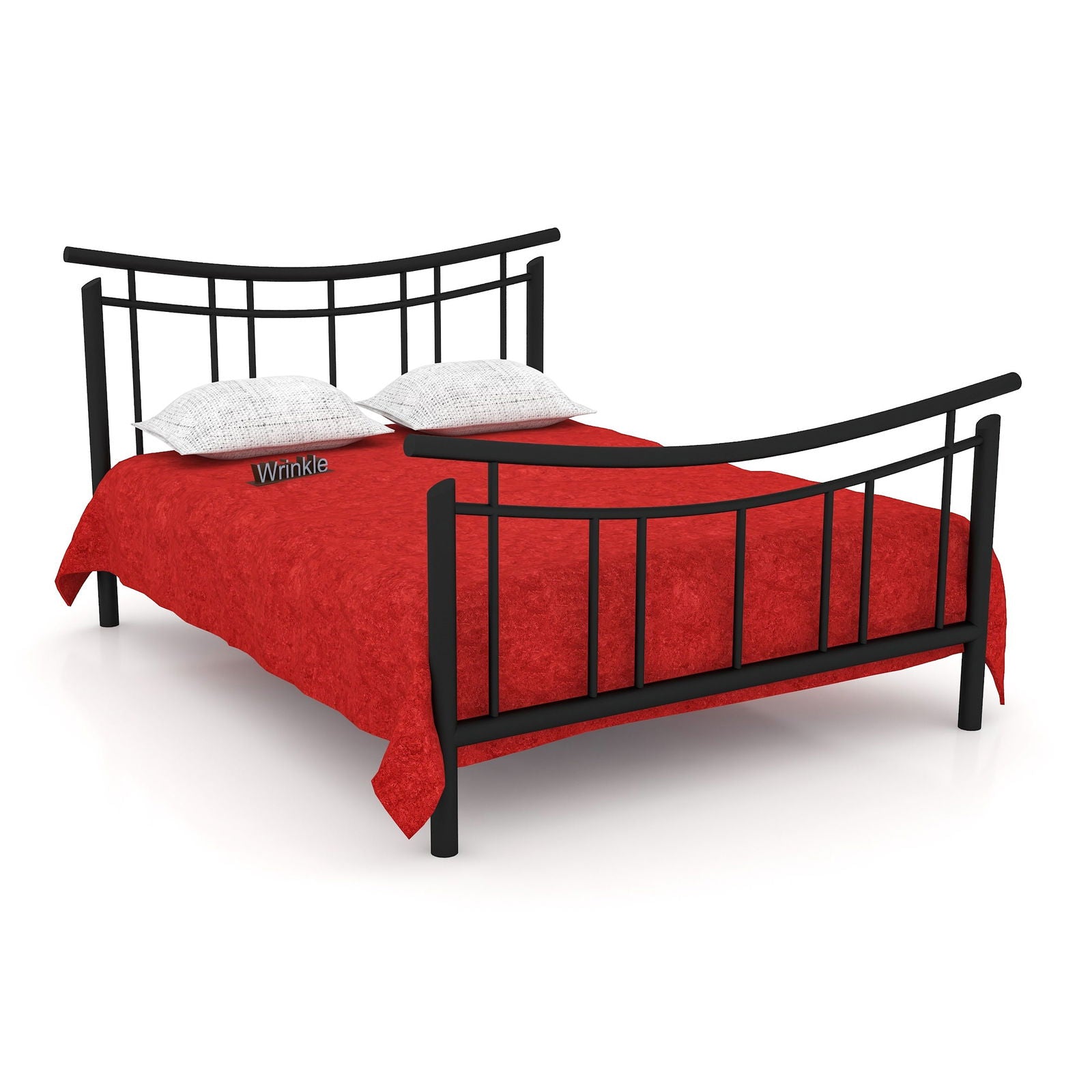 MetalCraft Sleek Look Iron Bed - Furnishiaa -  - 