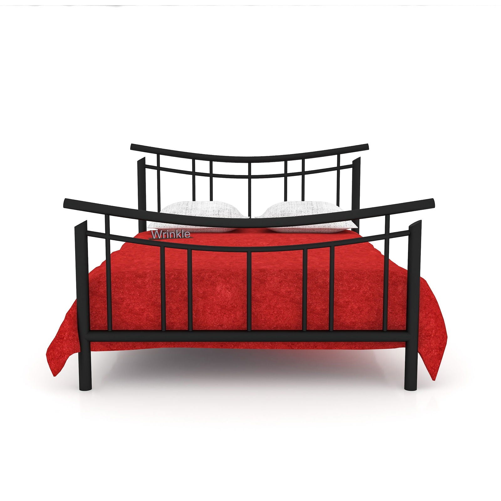 MetalCraft Sleek Look Iron Bed - Furnishiaa -  - 