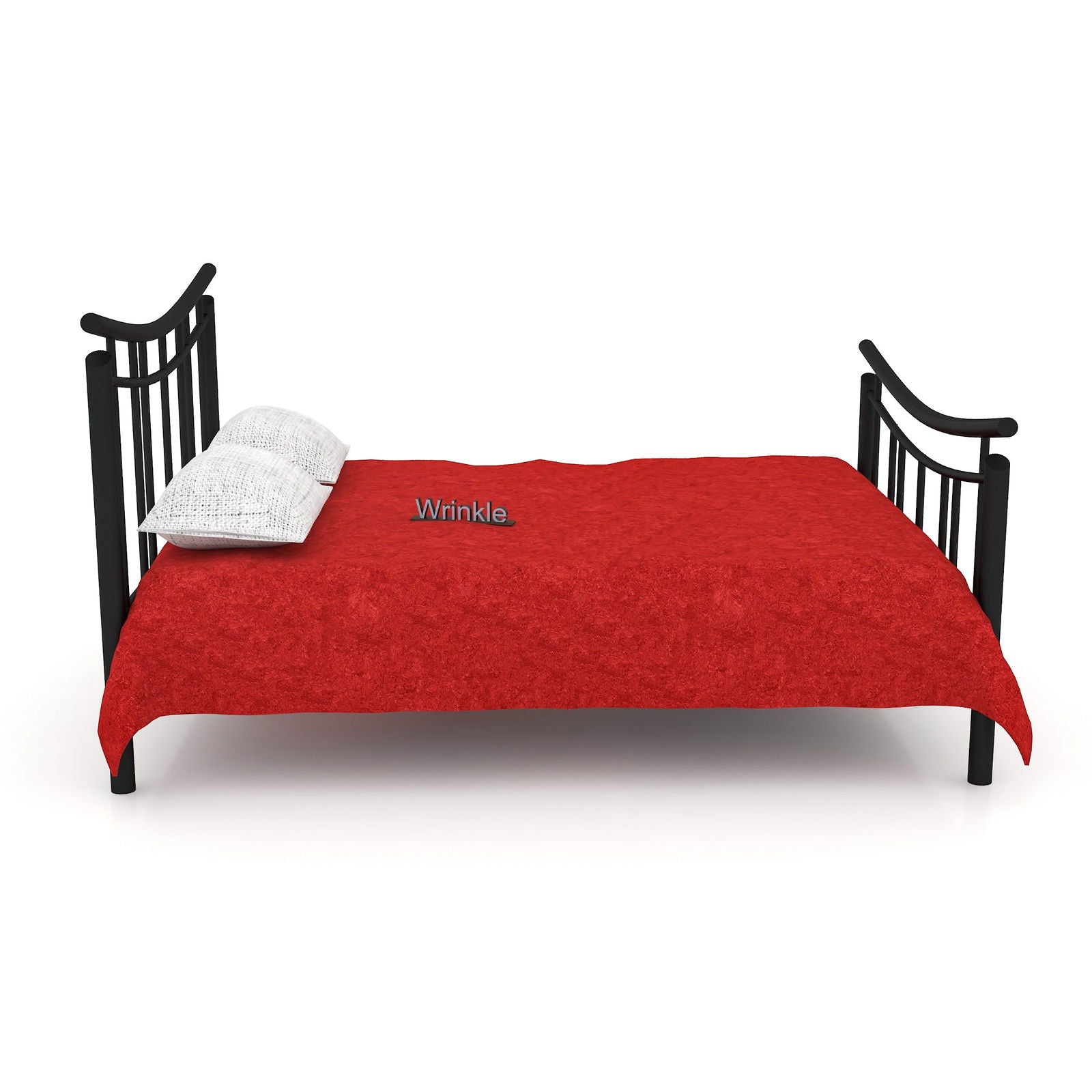 MetalCraft Sleek Look Iron Bed - Furnishiaa -  - 
