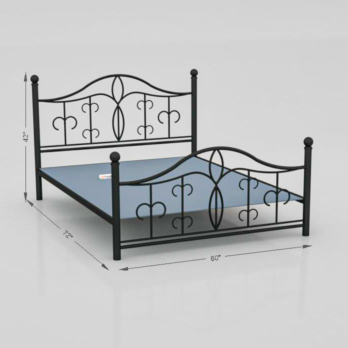 MetalCraft Splendid Look Iron Bed - Furnishiaa -  - 
