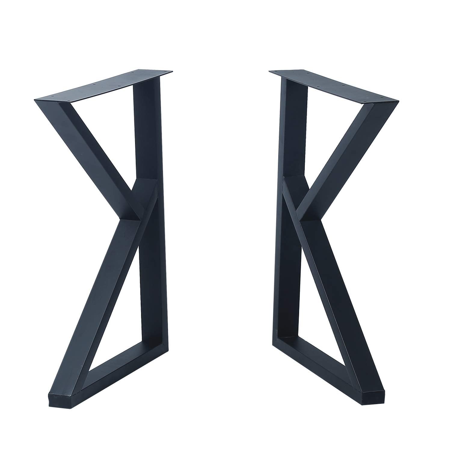 Metal Iron Legs K Shaped For Coffee table and study table Set of 2 - Furnishiaa -  - 