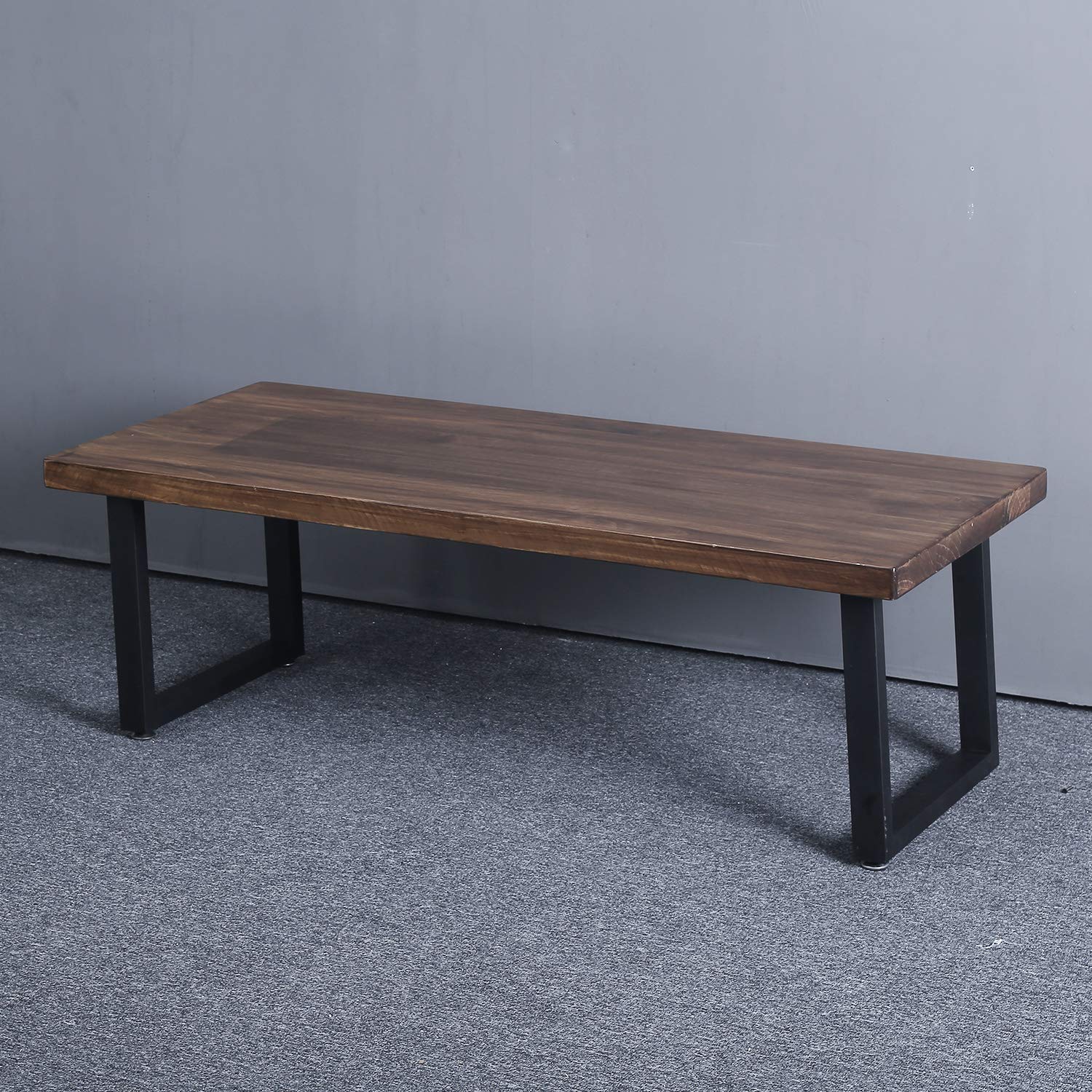 Metal Iron Legs Rectangle Shaped For Coffee table and study table Set of 2 - Furnishiaa -  - 