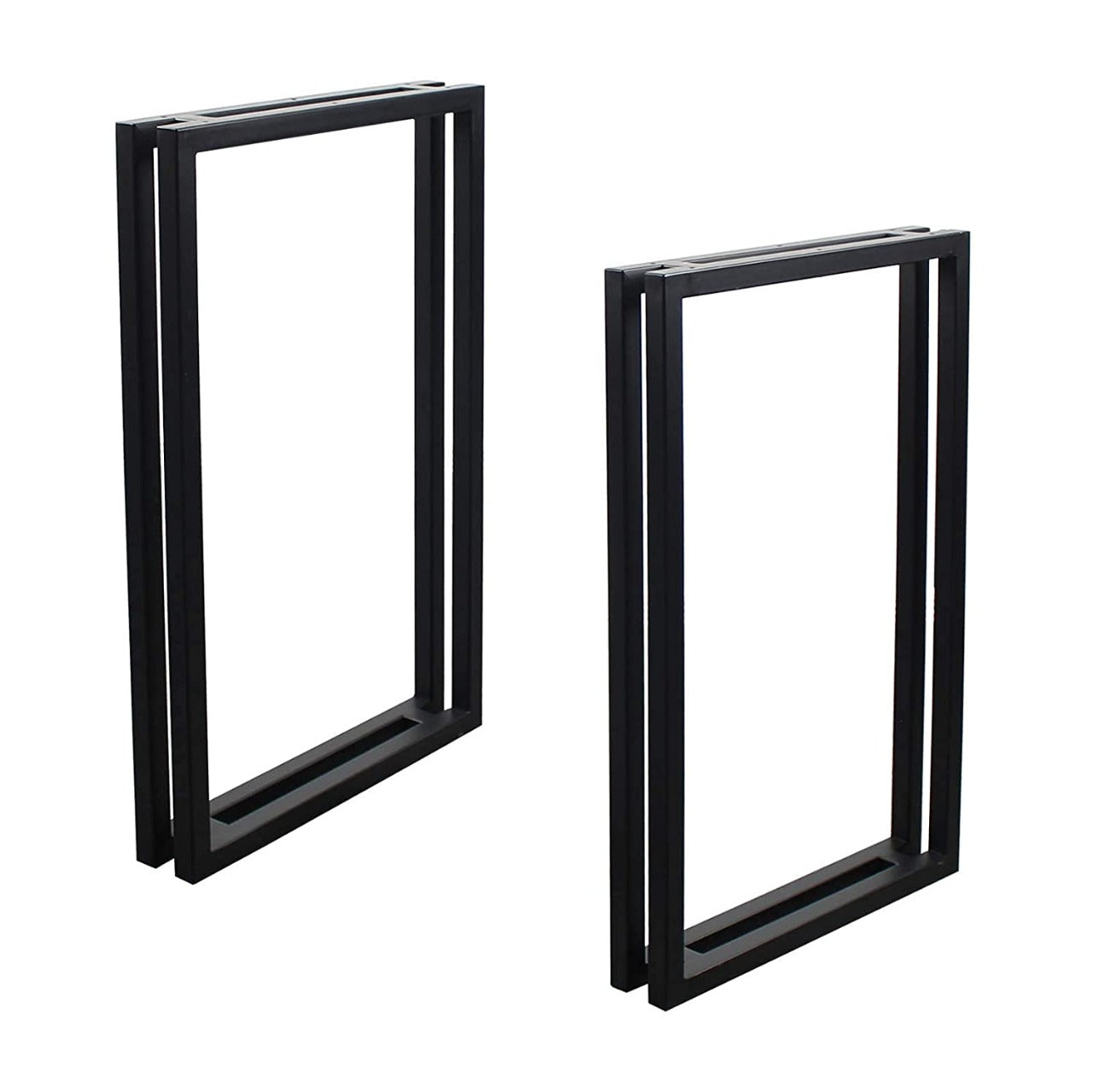 Metal Iron Legs Rectangular Shaped For Coffee table and study table Set of 2 - Furnishiaa -  - 