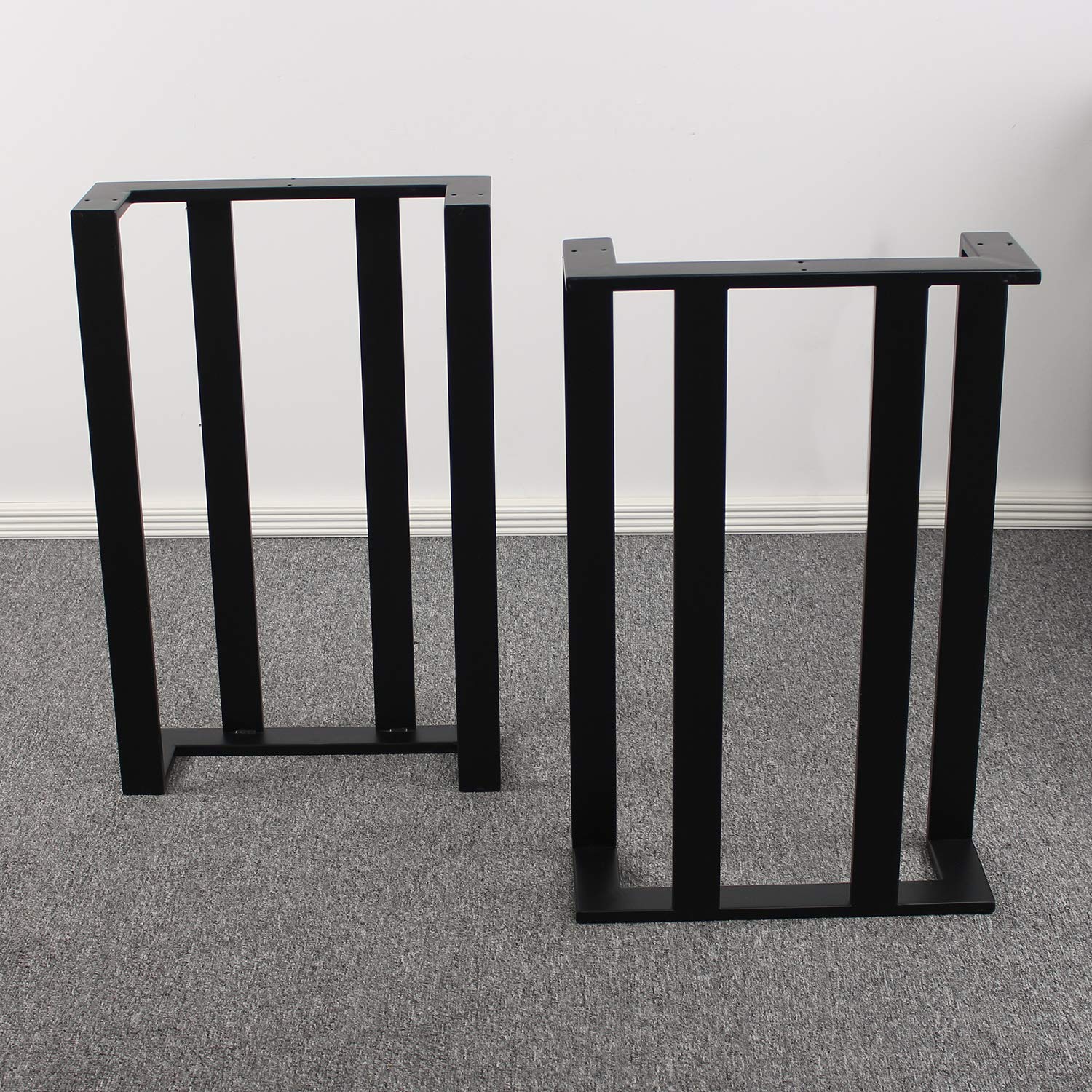 Metal Legs Iron Table Legs C Shaped Furniture Legs Set of 2 Computer and Study Desk - Furnishiaa -  - 