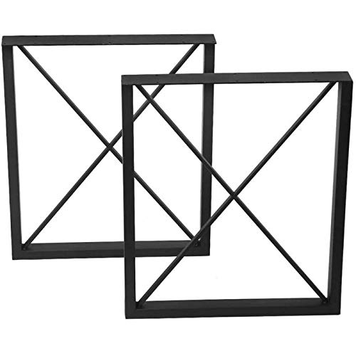 Metal Legs Set of Square Tube for Table Computer and Study Desk - Furnishiaa -  - 