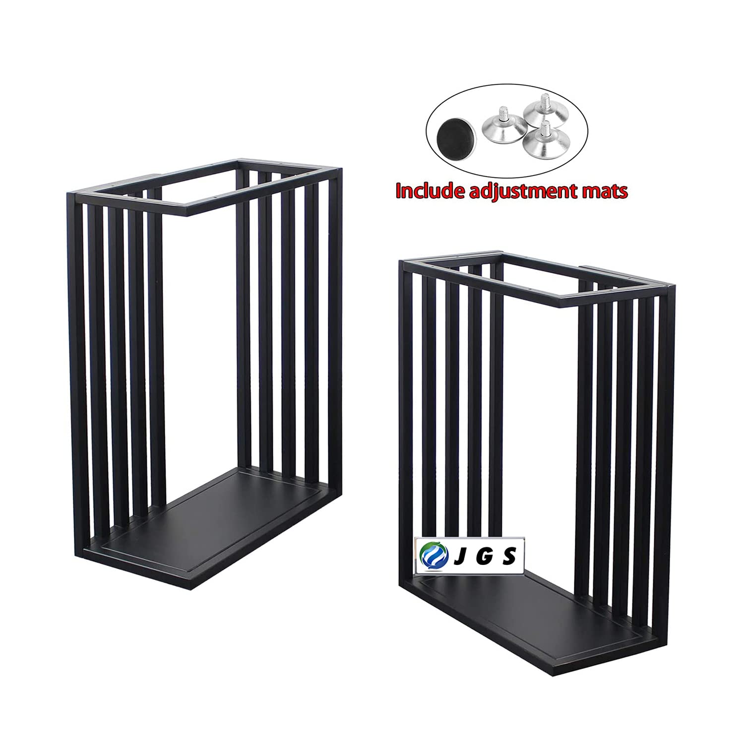 Metal Legs Set of Square Tube for Table Computer and Study Desk - Furnishiaa -  - 