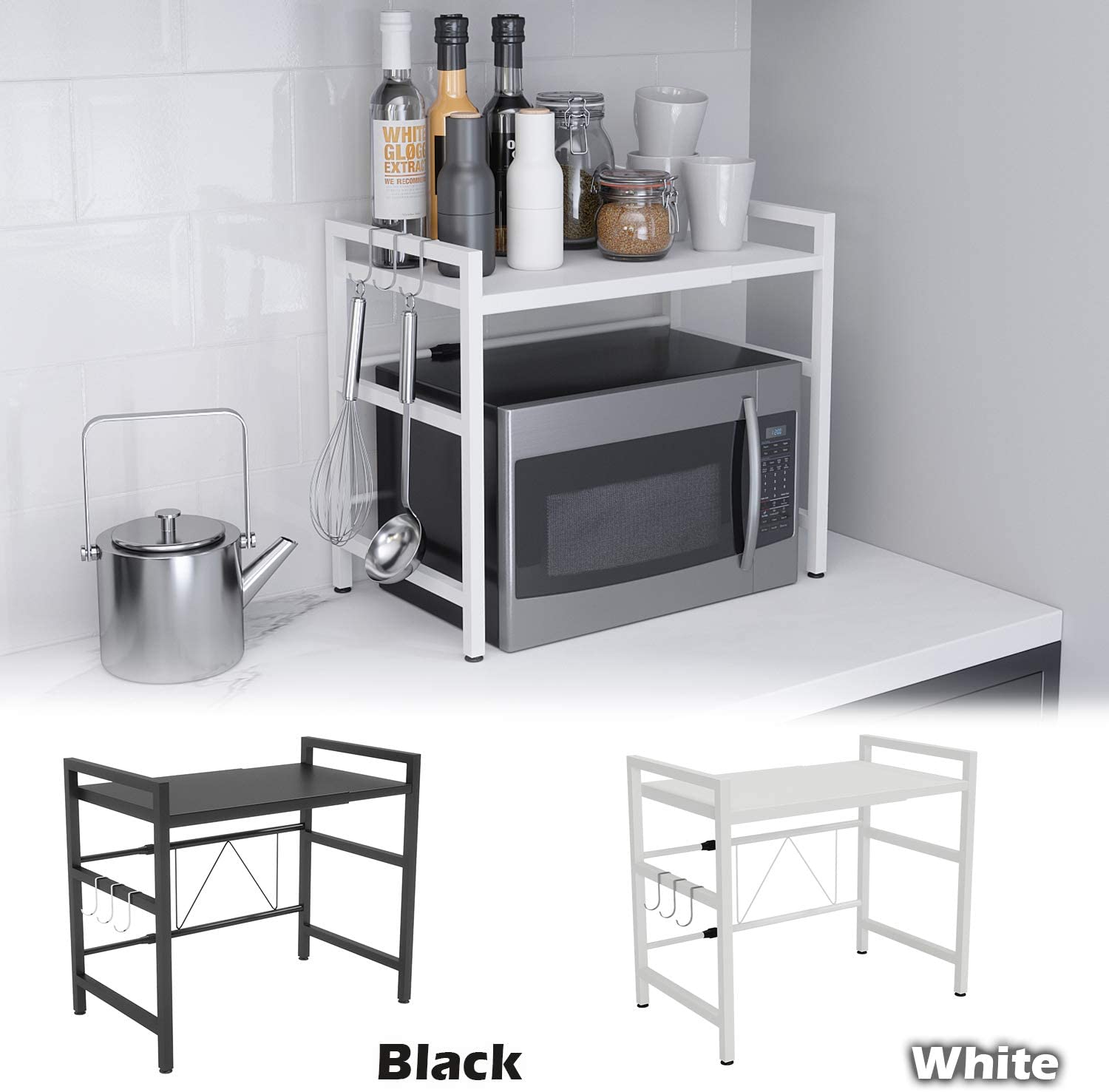 Microwave Oven Rack Shelf - Furnishiaa -  - 