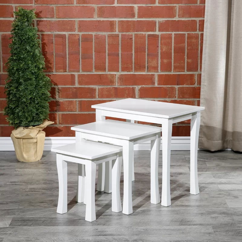 Modern 3-Piece Stylish and Space-Saving Nesting Table - Furnishiaa -  - 