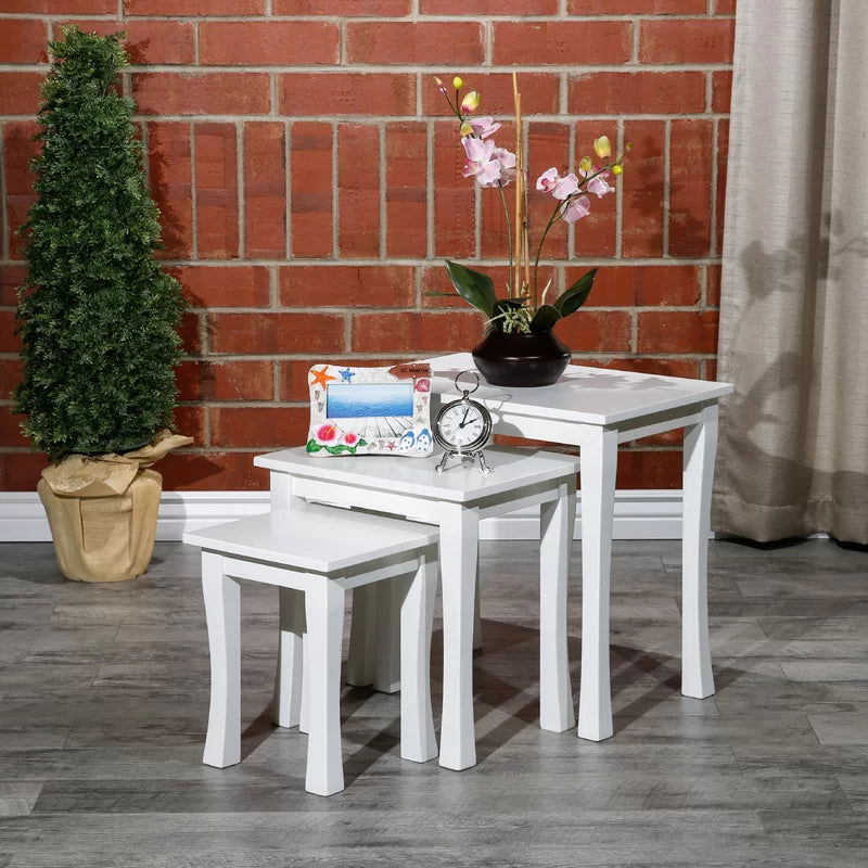 Modern 3-Piece Stylish and Space-Saving Nesting Table - Furnishiaa -  - 