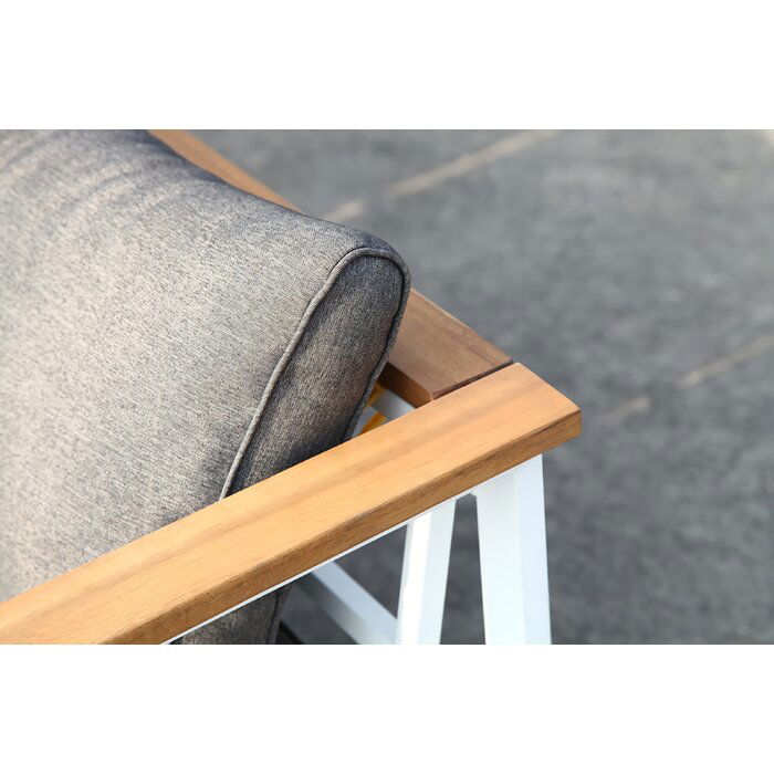 Modern Metal Outdoor Sofa Set with Iron Frame - Furnishiaa -  - 