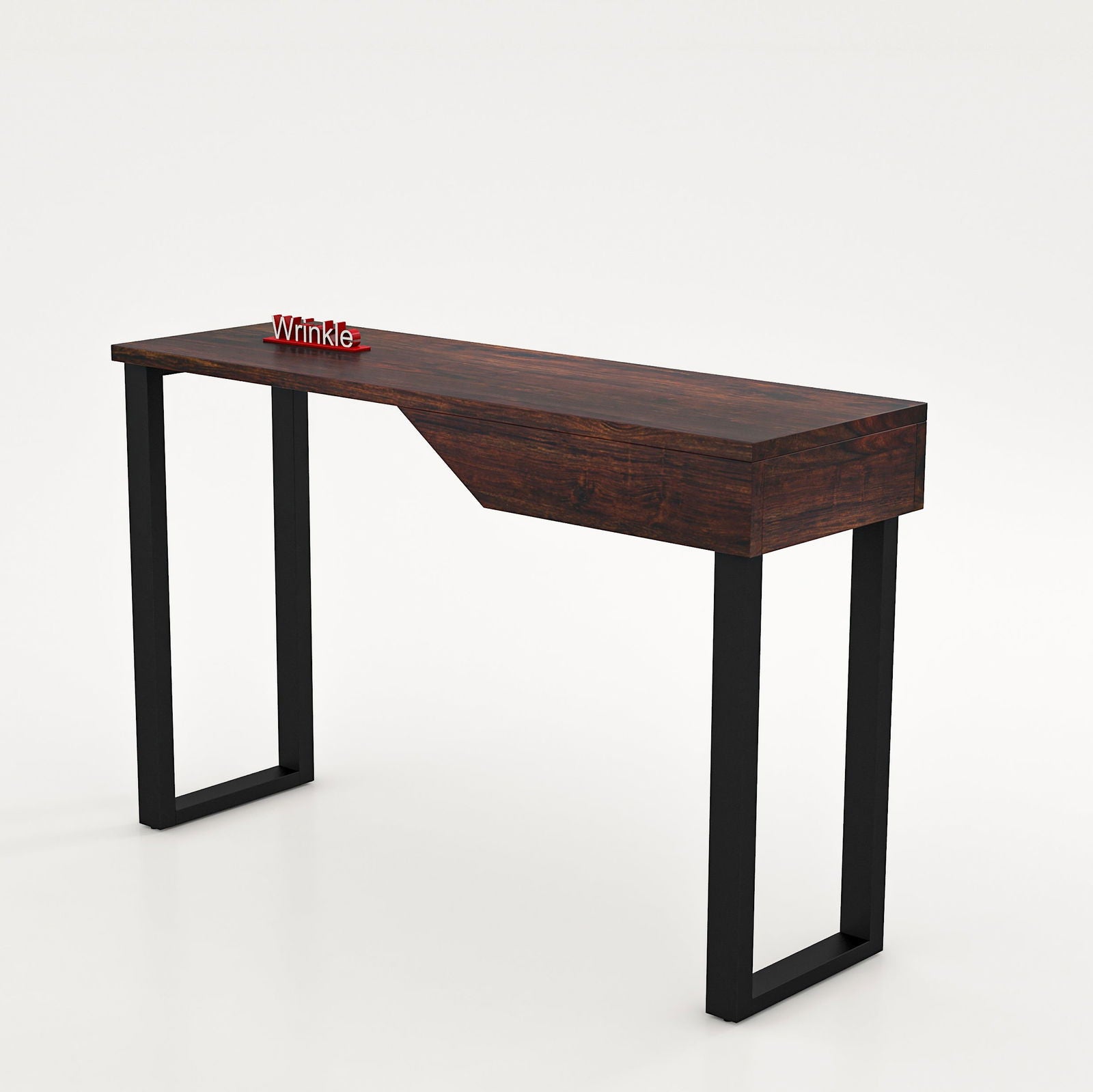 Most Admired Console table in Metal With Sheesham Wood top - Furnishiaa -  - 