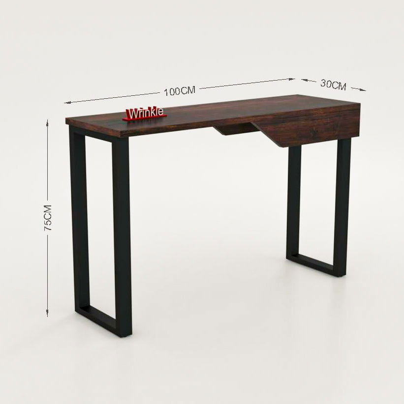 Most Admired Console table in Metal With Sheesham Wood top - Furnishiaa -  - 