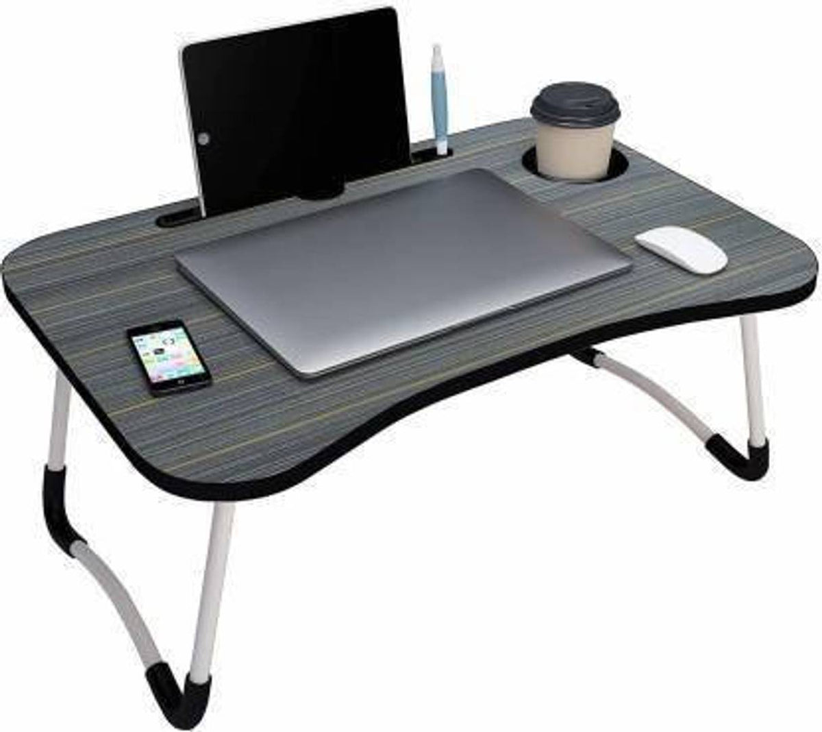 Multi Perpose Computer Table Multi-Purpose Laptop Table/Study Table/Bed Table/Foldable and Portable ...