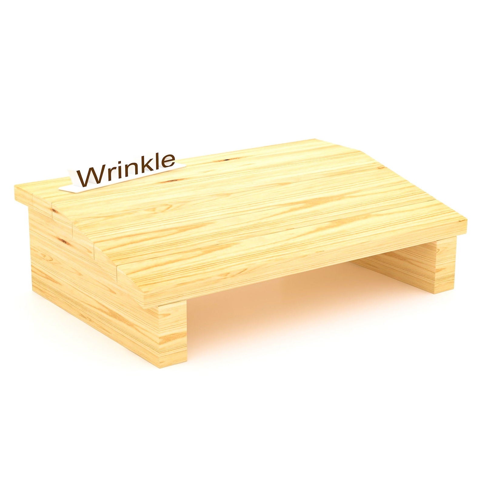 Natural Solid Pine Wood Footrest - Furnishiaa -  - 