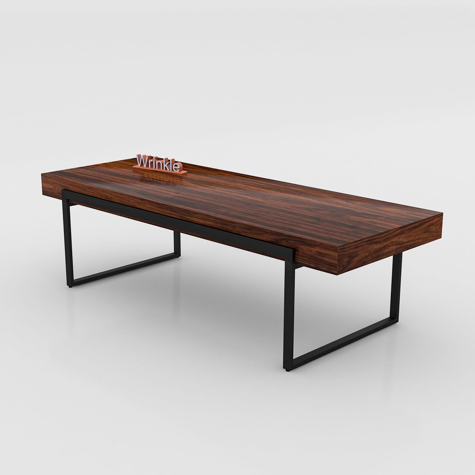New Rectangle Coffee Table (Solid Sheesham Wood) - Furnishiaa -  - 