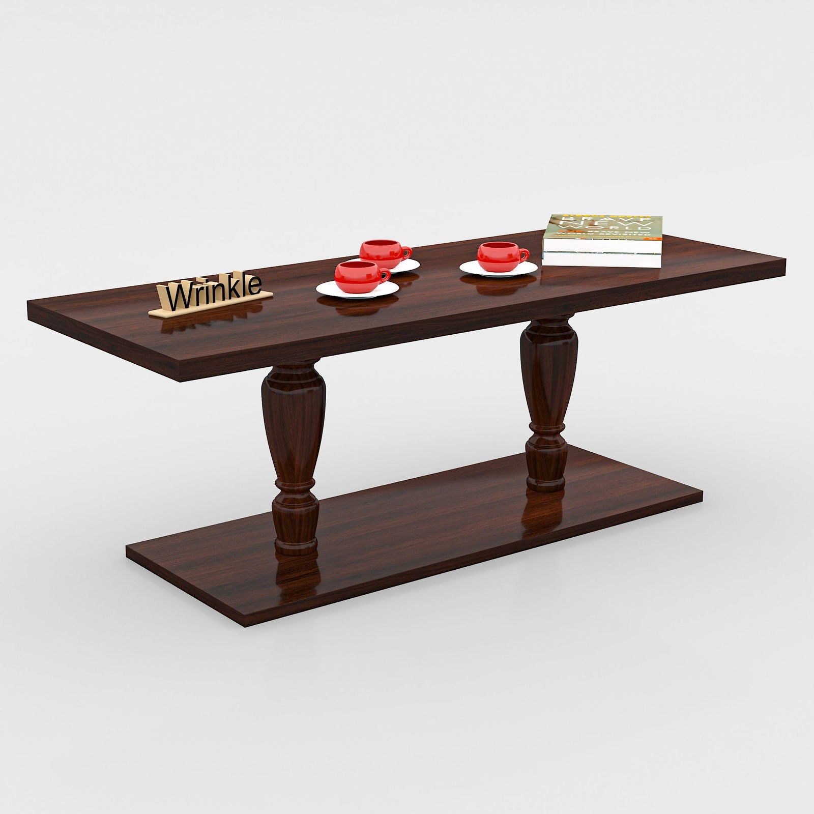 New Stylish Coffee Table (Solid Sheesham Wood) - Furnishiaa -  - 