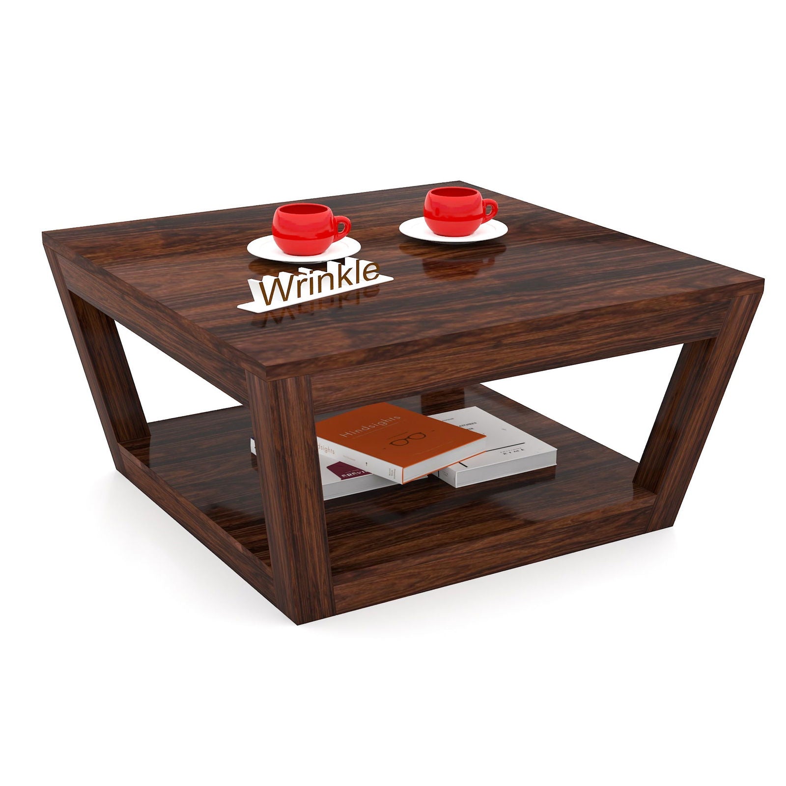 New Stylish Modern Coffee Table (Solid Sheesham Wood) - Furnishiaa -  - 