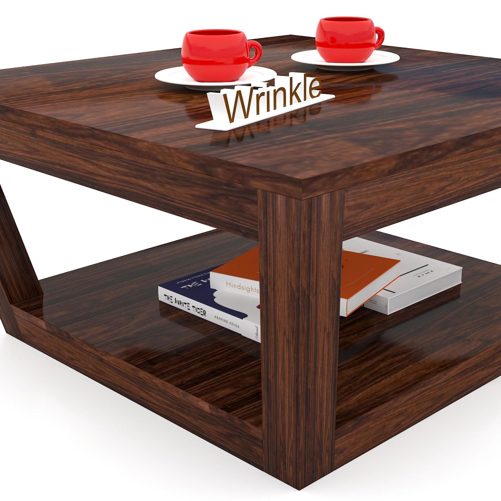 New Stylish Modern Coffee Table (Solid Sheesham Wood) - Furnishiaa -  - 