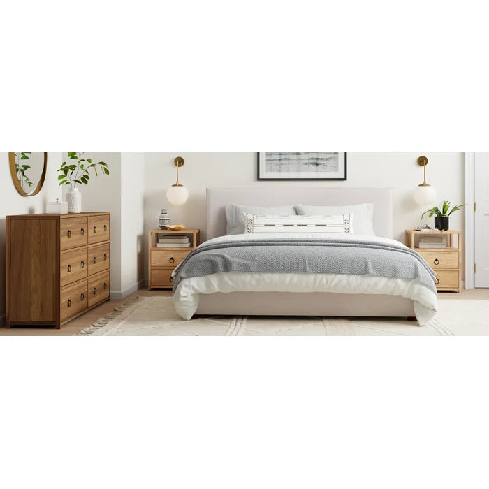 NightCraft 3 Stack Semi Open Bedside Table - Furnishiaa -  - 