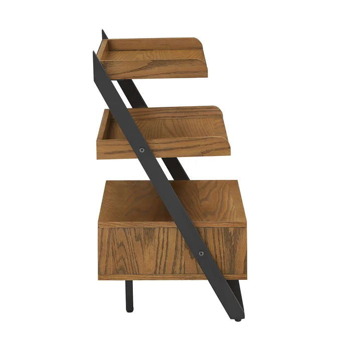 NightCraft Modern 3 Stack Bedside Table - Furnishiaa -  - 