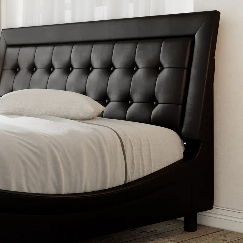 NightCraft Modern Look Upholstered Bed - Furnishiaa -  - 