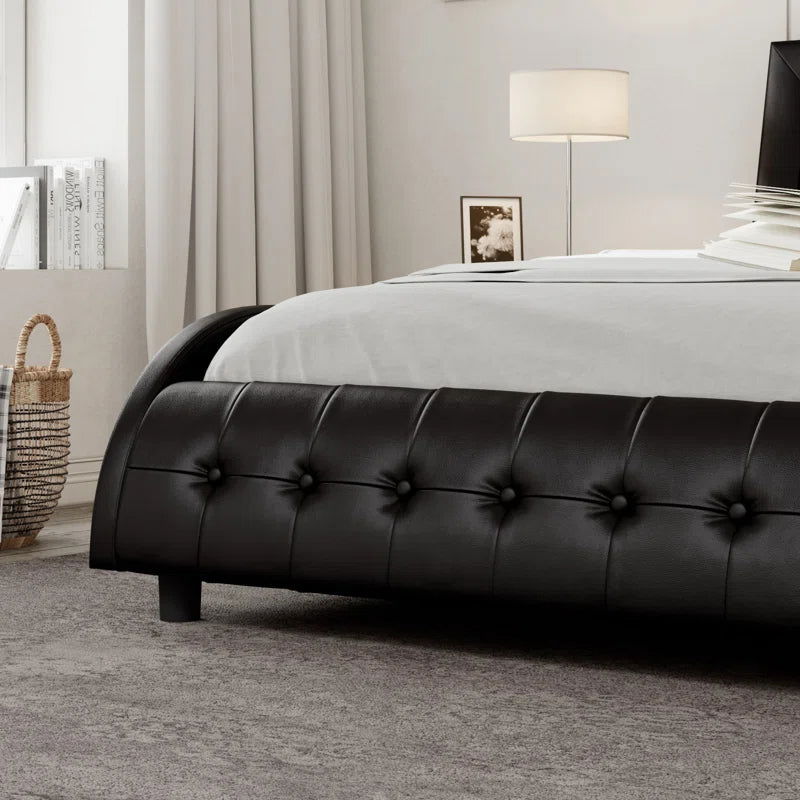 NightCraft Modern Look Upholstered Bed - Furnishiaa -  - 