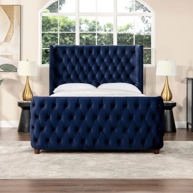 NightCraft Royal Luxury Upholstered Bed - Furnishiaa -  - 