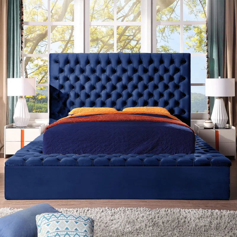 NightCraft Square Upholstered Beds - Furnishiaa -  - 