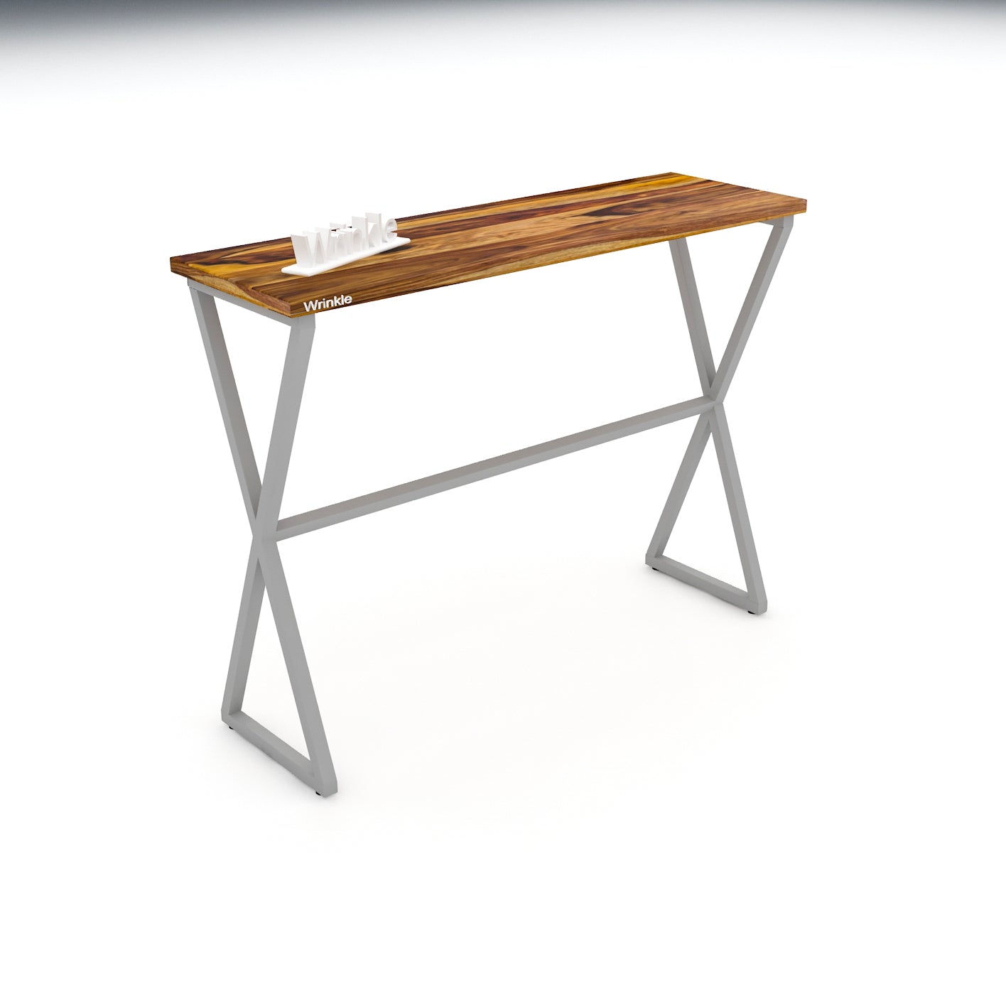 Rectangular Shaped Solid Sheesham Wood & iron Table - Furnishiaa -  - 
