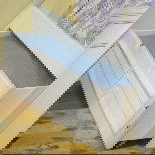 Royal Standard Single Bed For Bedroom White - Furnishiaa -  - 