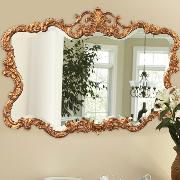 Secure Solid Wood Mirror Frame for Room Decorations Bedroom & Home - Furnishiaa -  - 