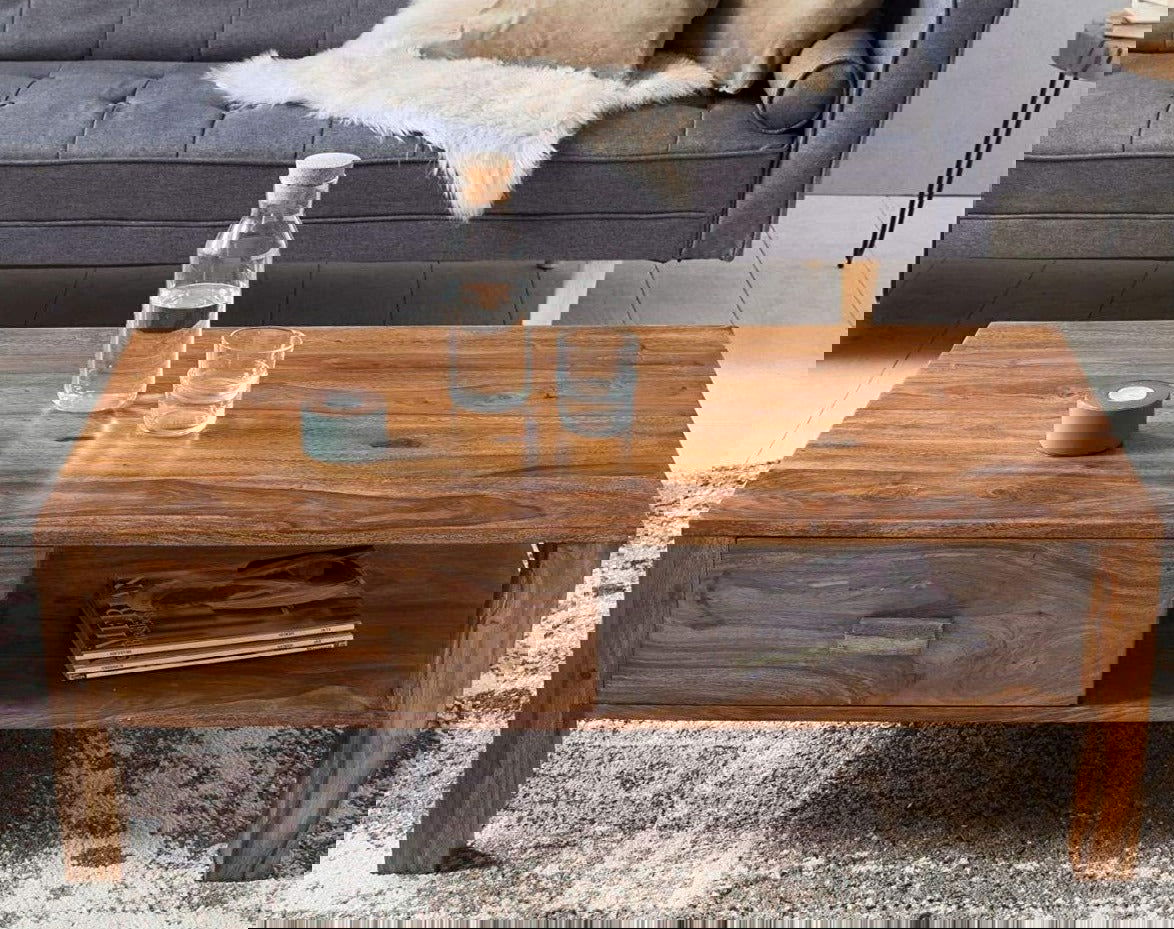 Sheesham Wooden Centre table For Living Room - Furnishiaa -  - 