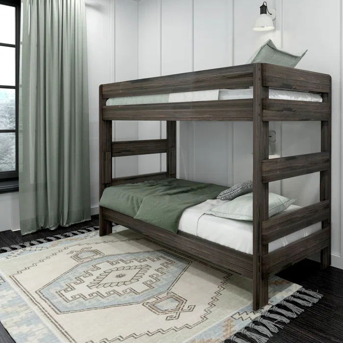 Siblings 2 Level Wooden Bunk Bed - Furnishiaa -  - 