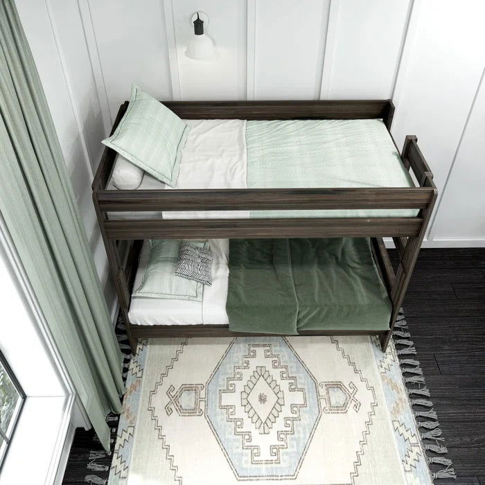 Siblings 2 Level Wooden Bunk Bed - Furnishiaa -  - 