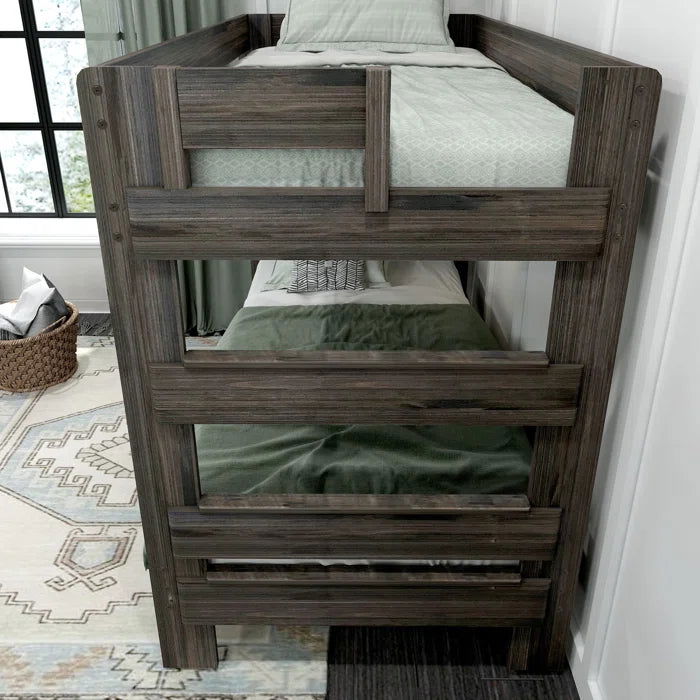Siblings 2 Level Wooden Bunk Bed - Furnishiaa -  - 