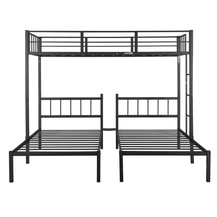 Siblings Convertible 3 in 1 Iron Bunk Bed - Furnishiaa -  - 