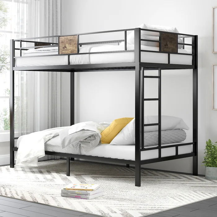 Siblings Two Level Iron Bunk Bed1