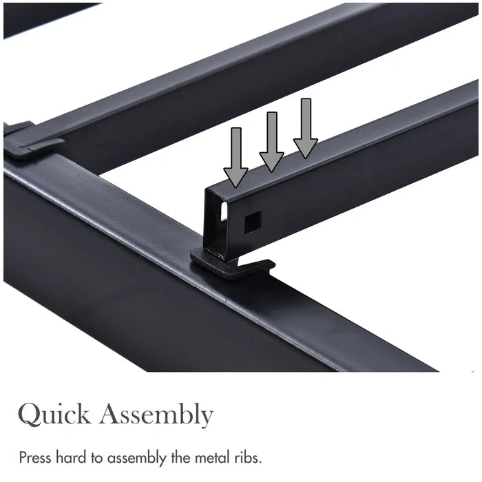 Siblings Two Level Iron Bunk Bed - Furnishiaa -  - 