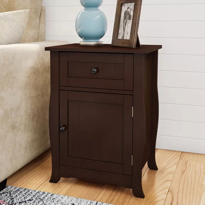 SimpleSide Elegant Bedside Table - Furnishiaa -  - 