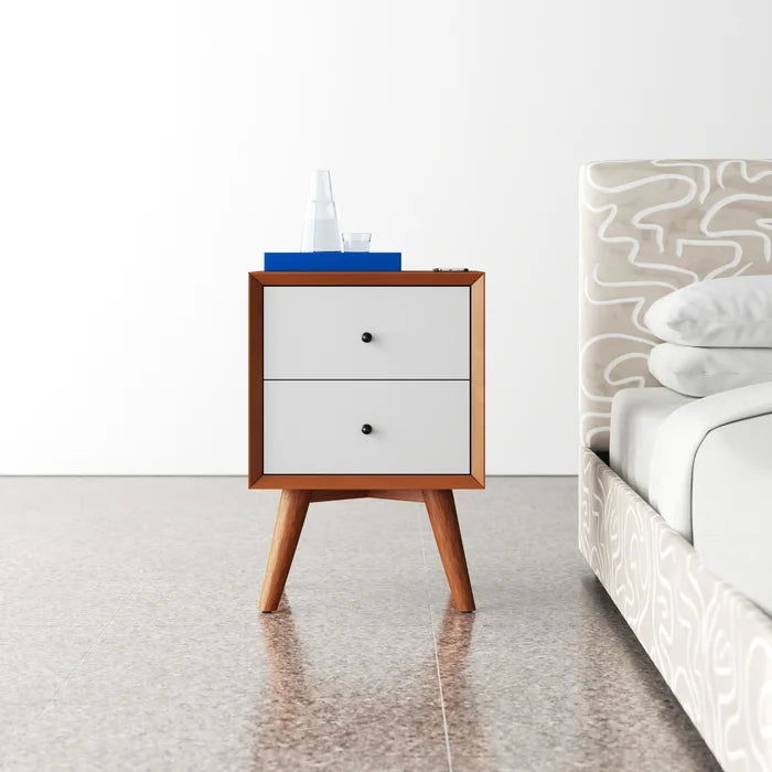 SimpleSide Minimal Box Bedside Table – Furnishiaa