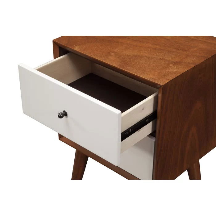 SimpleSide Minimal Box Bedside Table - Furnishiaa -  - 