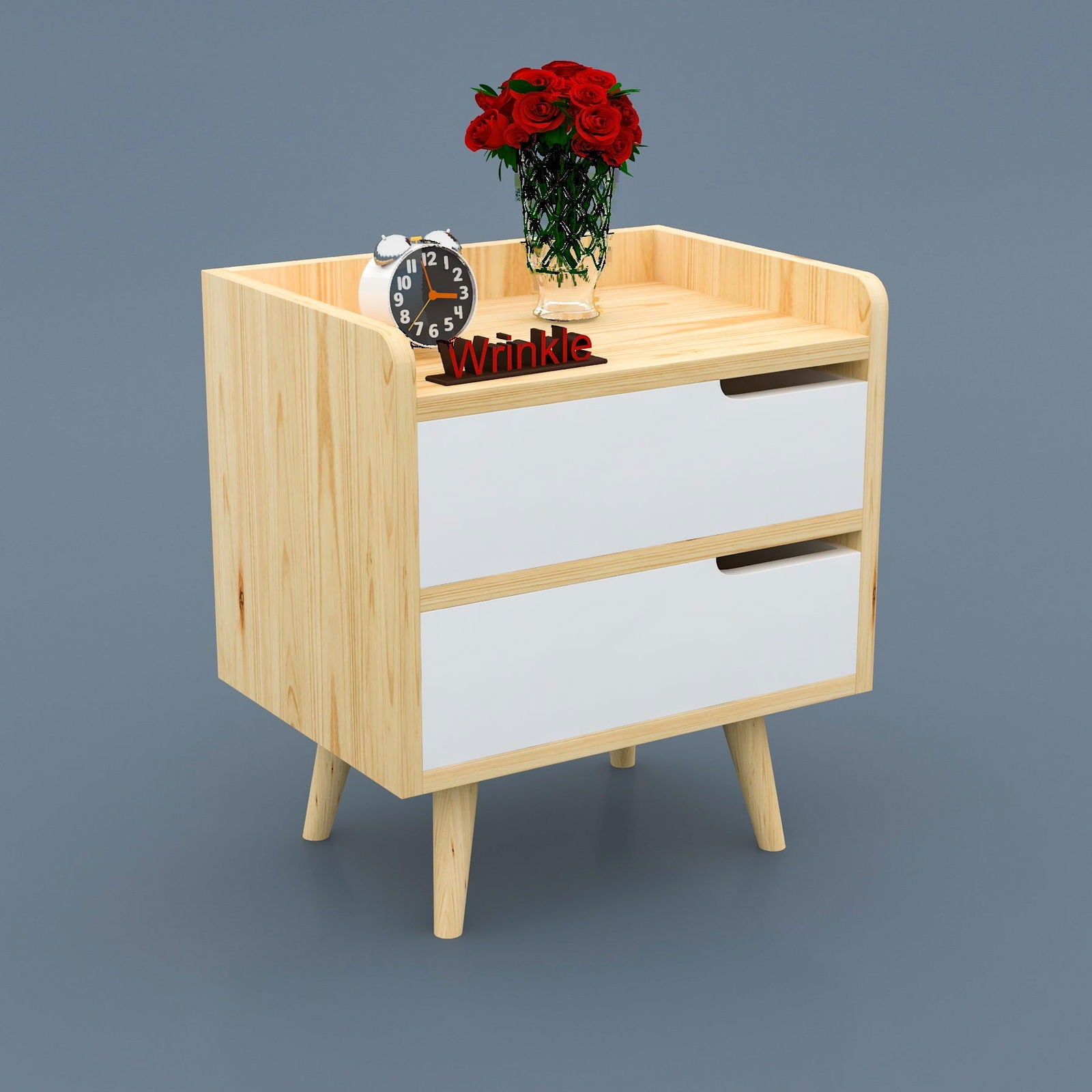 SimpleSide Stylish Bedside Table - Furnishiaa -  - 