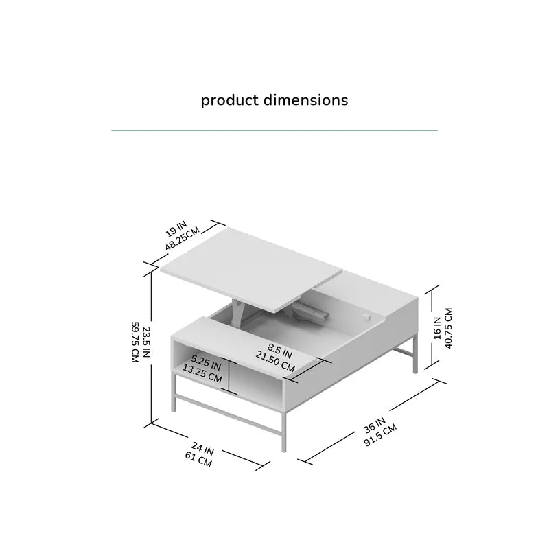 Simplistic Solid Wood Coffee Table - Furnishiaa -  - 