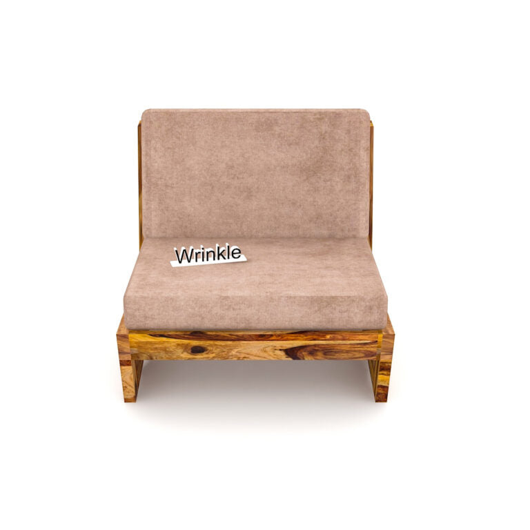 Single Seater Sofa Set Made With Solid Wood For Home - Furnishiaa -  - 