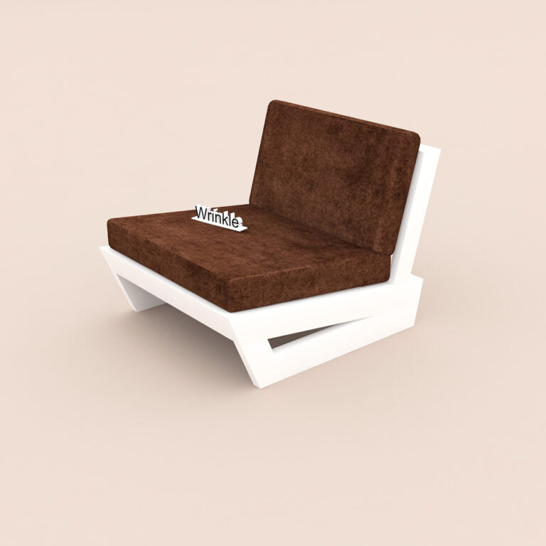 Single Seater Sofa Set Made With Solid Wood For Home - Furnishiaa -  - 